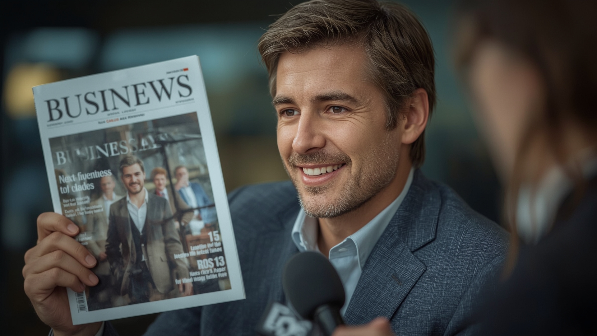 Revista de negocios premium